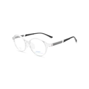 SEIKO Irregular Shape Optical Glasses Unisex White