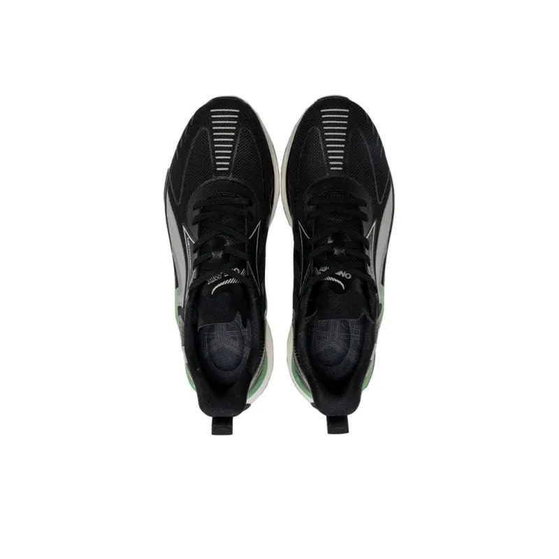 ONEMIX Armored Running Shoes Unisex Low Top Exploring The Black Moon-2