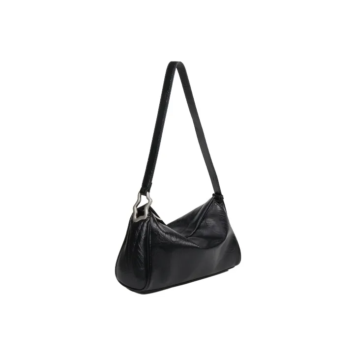 YOCAMU Cow Leather Tote Bag Shopping Bag Shoulder Bag Crossbody Bag Large Size Unisex Black/White/Silver-7
