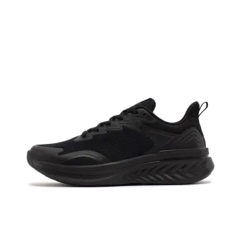 361° Durable Breathable Lightweight Low Top Running Shoes Men's Obsidian Black