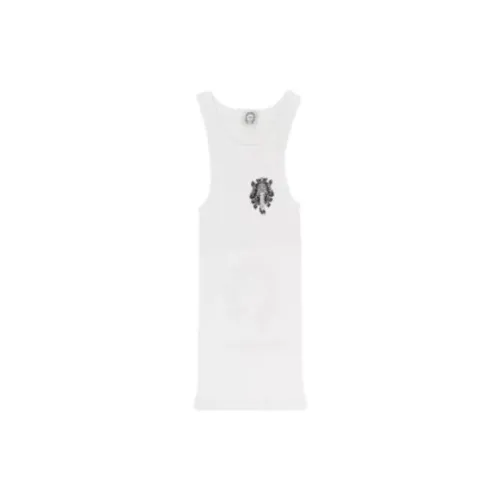 Chrome Hearts Tank Tops Unisex White