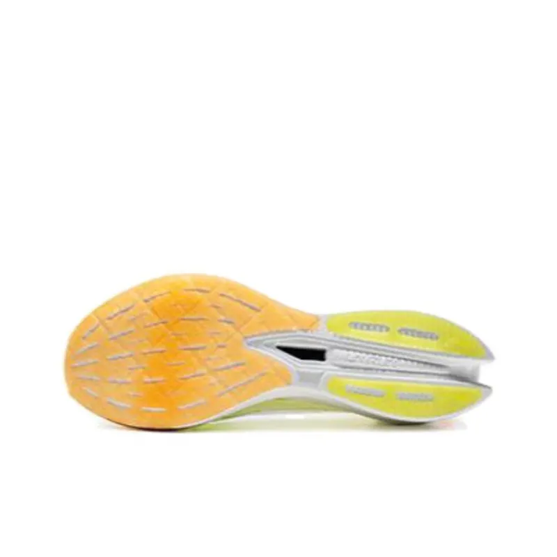 LiNing Feidian 3 Elite Durable Breathable Low Top Running Shoes Unisex White Green Orange-4