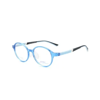 SEIKO Oval Eyeglass Frames Kids' Light Blue