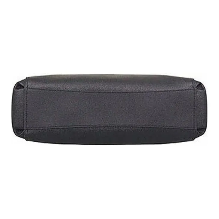 COACH Brooke Grained Leather Briefcase Handbag Shoulder Bag Large Size Women's Black-5