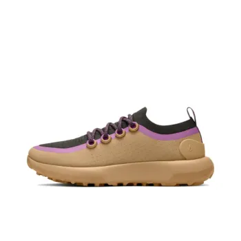 Allbirds Trail Runner SWT Cushioning Low Top Sports Casual Shoes Women's Yellow Mud