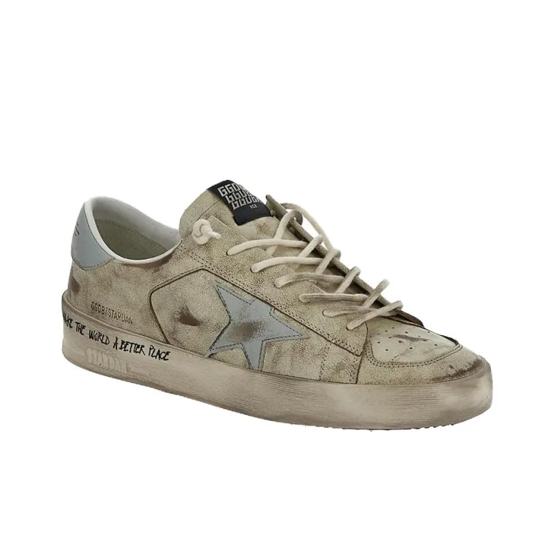 Golden Goose Stardan White Vintage Light Blue-2
