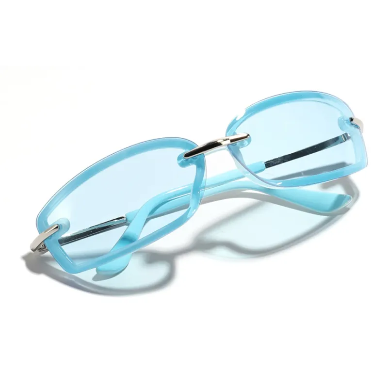 KENMO Irregular Shape Sunglasses Unisex Multiple Colors-10