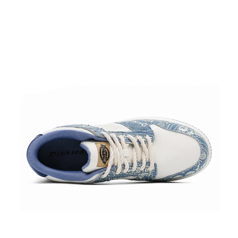Dickies Skateboard Shoes Men's White Blue-2