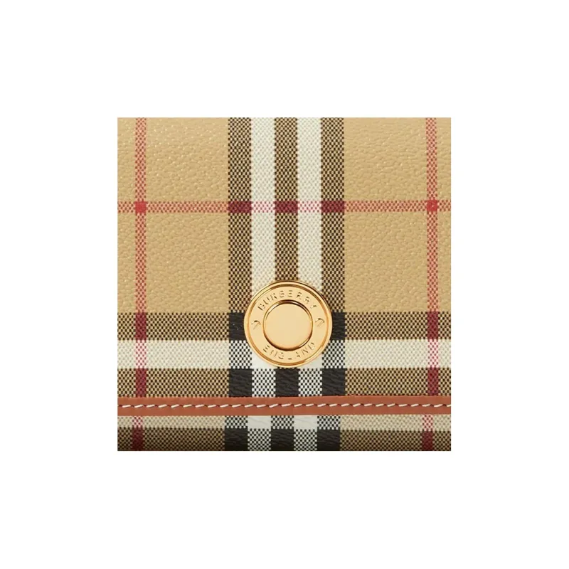 Burberry Leather Wallet Women's Archive Beige-7