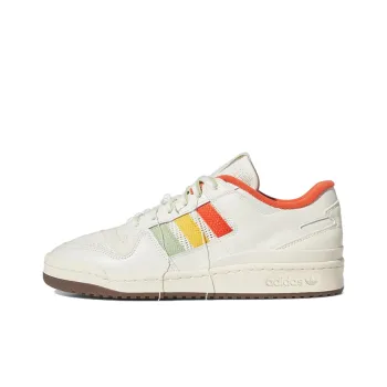 Adidas Originals Forum 84 Low Cl Off White Orange Green Gum