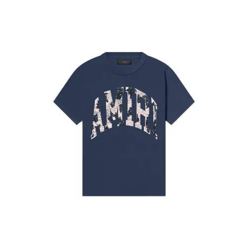 AMIRI T-Shirts Women's Marine Blue