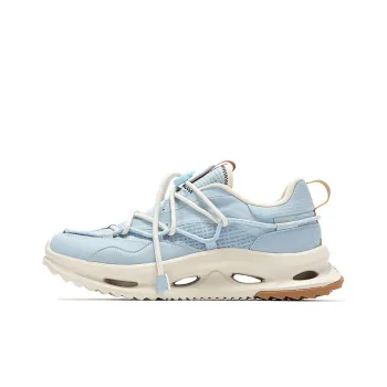 361° Wind Chain OD Cushioning Breathable Rebound Low Top Running Shoes Men's Blue White