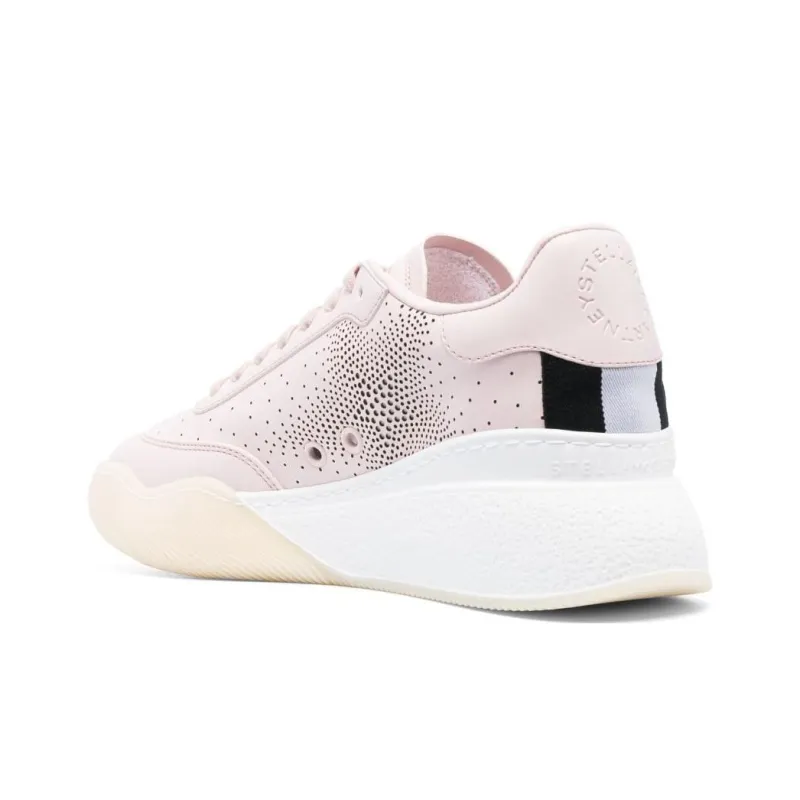 Stella McCartney Sequins Embellished Lace-Up Sneakers Women's-3