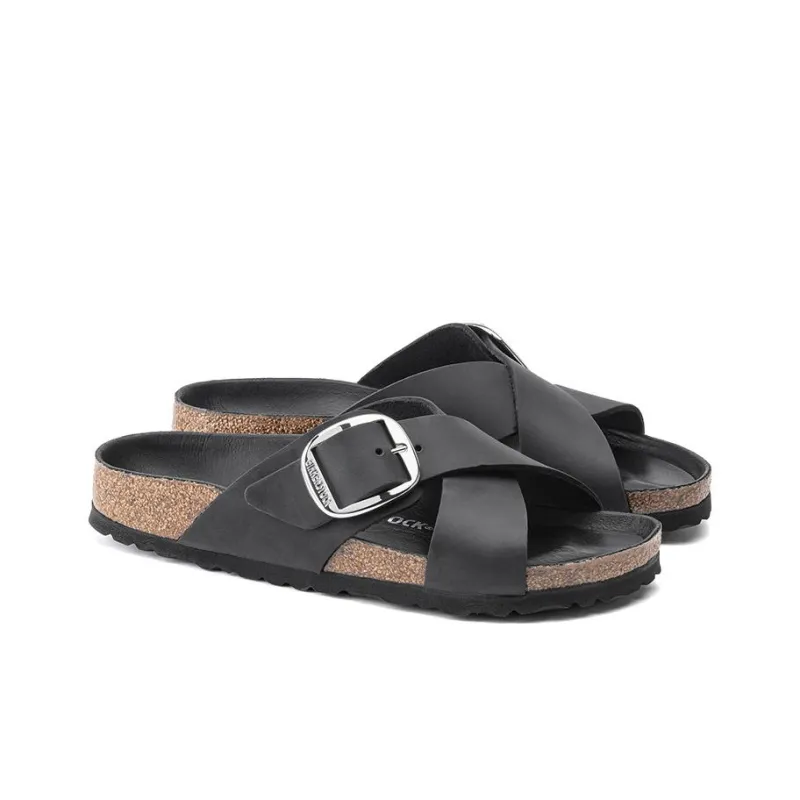 Birkenstock Siena Stylish Sandals Women's Black Narrow Fit-2