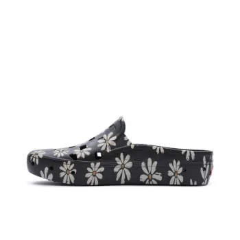 Vans Slip-on Rubber Sole Slip-Resistant Slippers Unisex Black White