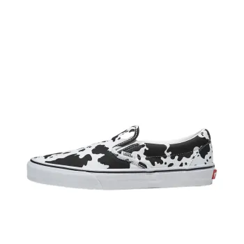 Vans Slip on Anti Slip Wear Resistant Low Top Skateboard Shoes Unisex White Black