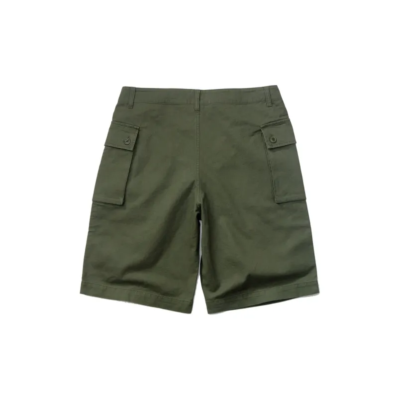 AKCLUB Casual Shorts Men Army Green-2