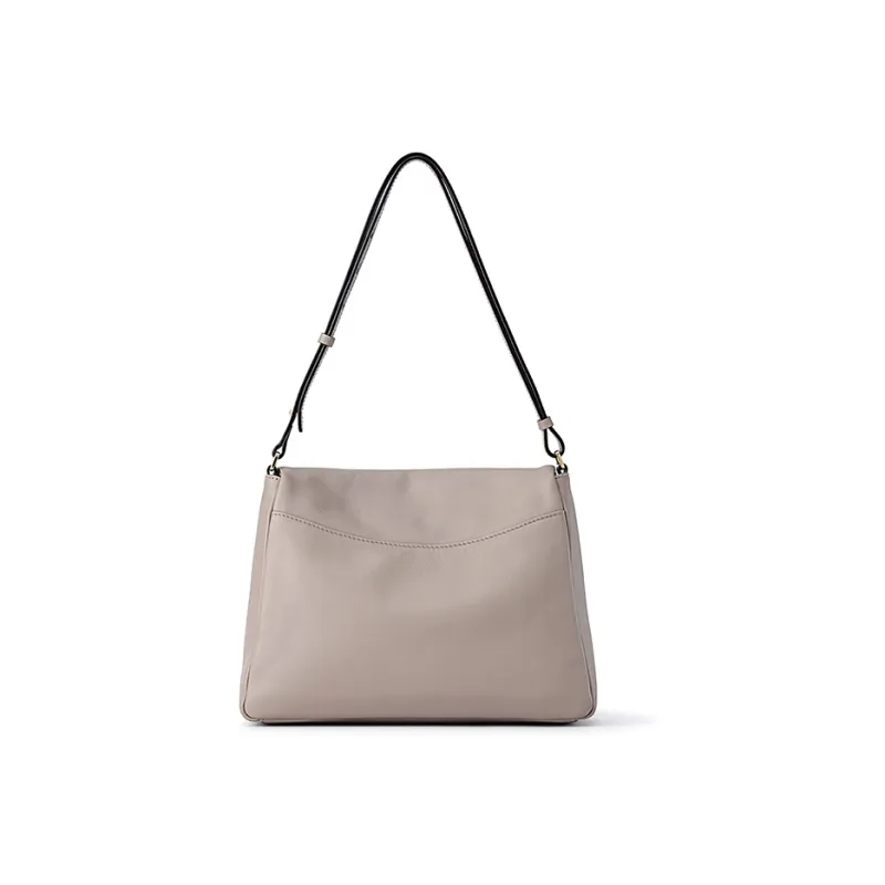 FION Cow Leather Tote Underarm Shoulder Bag Tubas Women's-3