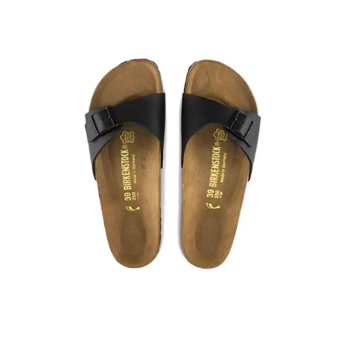 Birkenstock Madrid EVA Quiet Slide Slippers Women's Black Regular-3