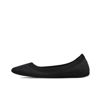 Allbirds Tree Breezers Slip-Resistant Low-Top Sports Casual Shoes Women's Ethereal Black