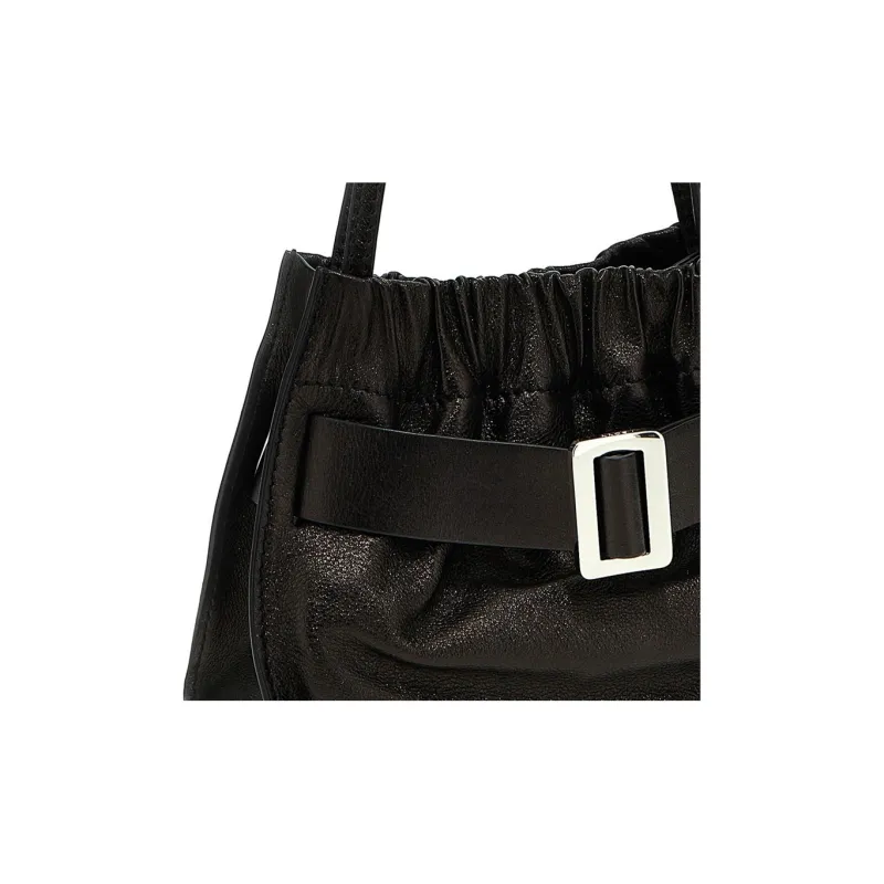 BOYY Lambskin Crossbody Bag Shoulder Bag Mini Women's Black-6