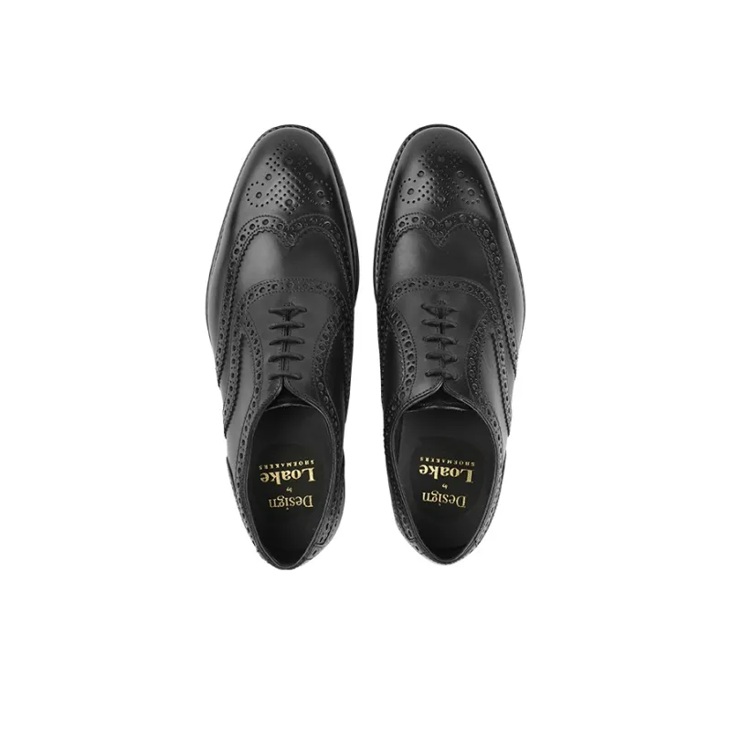 LOAKE Dress Shoes Men Low Top Black-3