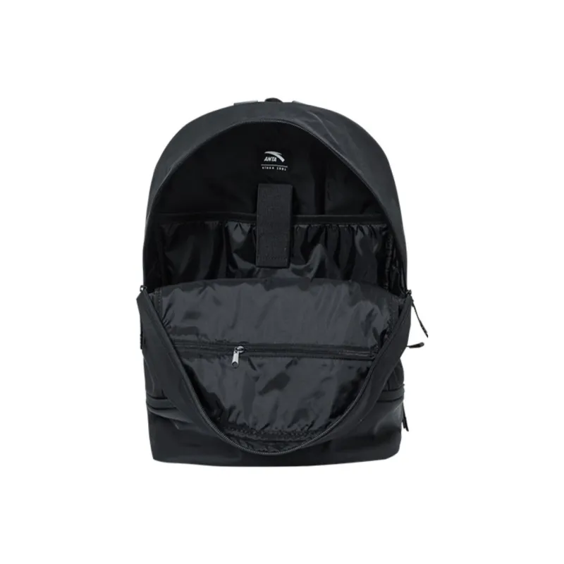 Anta Variety Training Collection PU Backpack Regular Unisex Black-3