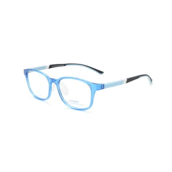 SEIKO Square Eyeglass Frames Kids' Blue