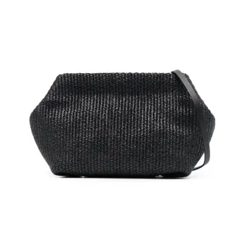 Brunello Cucinelli Calfskin Crossbody Bag Shoulder Bag Women's Black