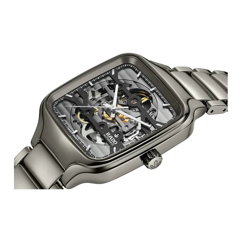 RADO Realme Collection Automatic Mechanical Movement Men's Watches Watch Gray Dial Ceramic Strap R27125152-2