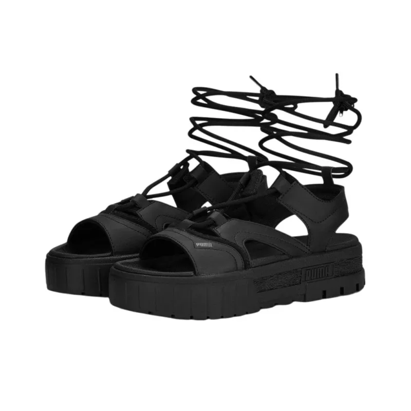 PUMA Mayze Sandal Laces 'Black' Women's-1