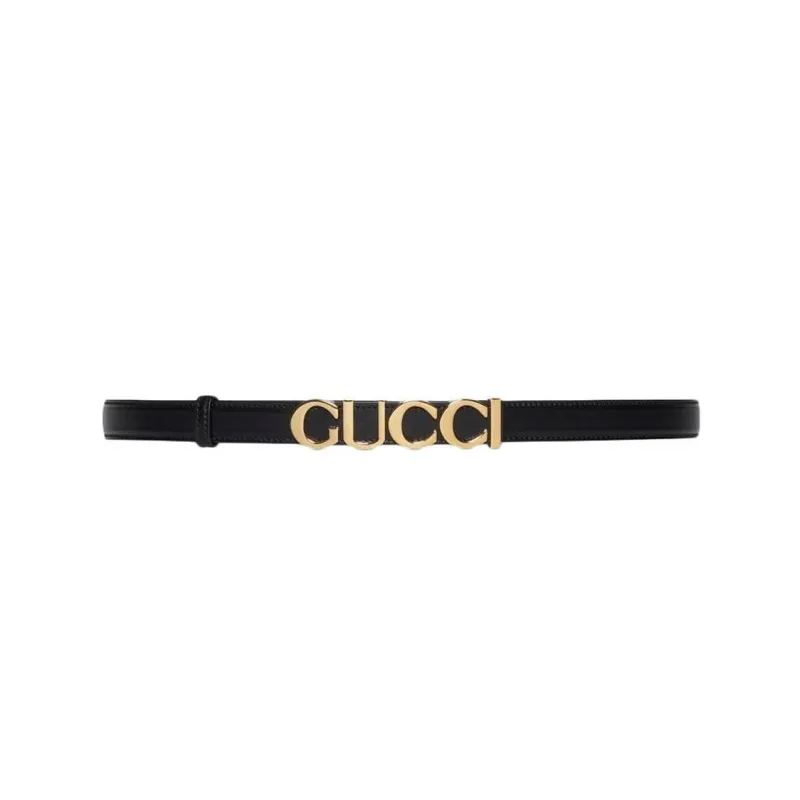 GUCCI Buckle Thin Belt-0