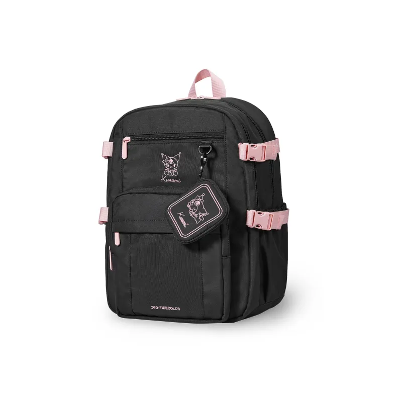 Sanrio X Zgo Kulomi Backpacks Black-Kuromi-1