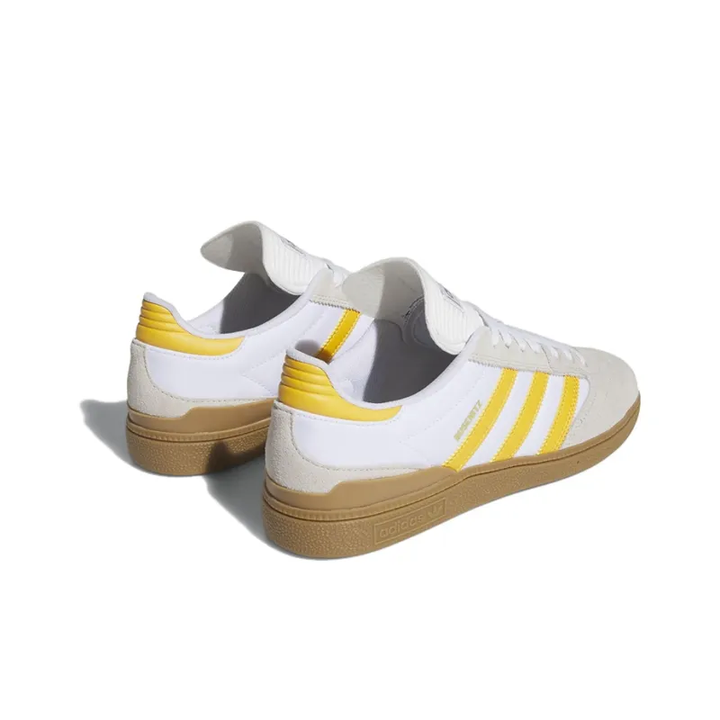 Adidas Originals Busenitz Shoes 'Crystal White Yellow Gum'-3