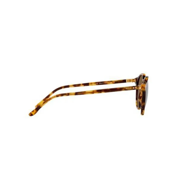Polo Ralph Lauren Plate Frame Oval Sunglasses Men's Tortoiseshell-2