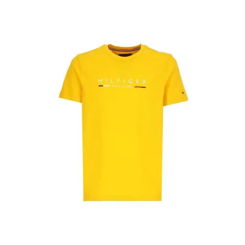 Tommy Hilfiger T-Shirts Men Yellow