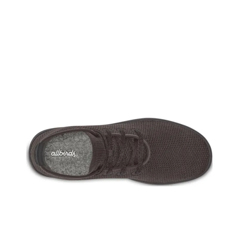 Allbirds Tree Toppers Slip-Resistant Cushioning High-Top Skateboard Shoes Men's Charcoal Sand Gray-1