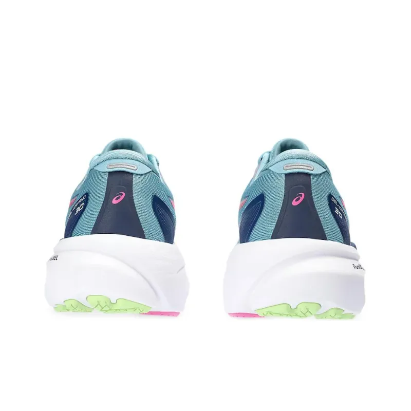 Asics Gel Kayano 30 Gris Blue Lime Green Pink Women's-5