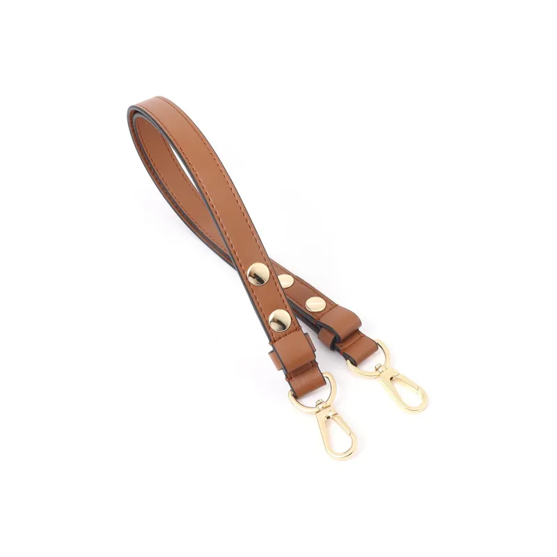 HAWA Cow Leather Bag Straps Women's Brown-2