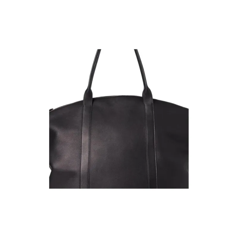 THE ROW Dante Leather Tote Bag Shopping Bag Handbag Extra Large Women's Black-3