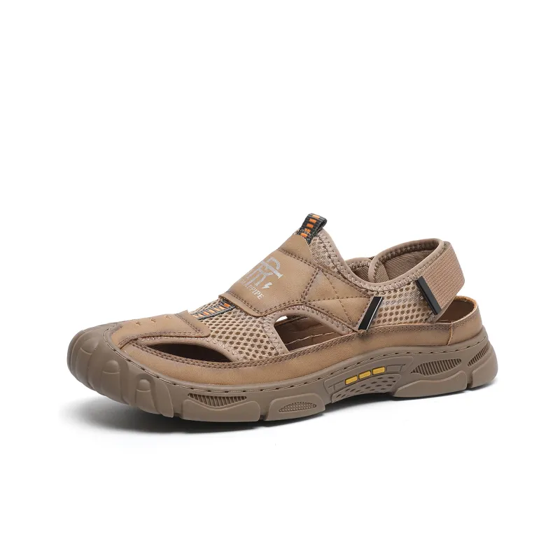 TRUMPPIPE Stylish Sandals Men's Khaki-1
