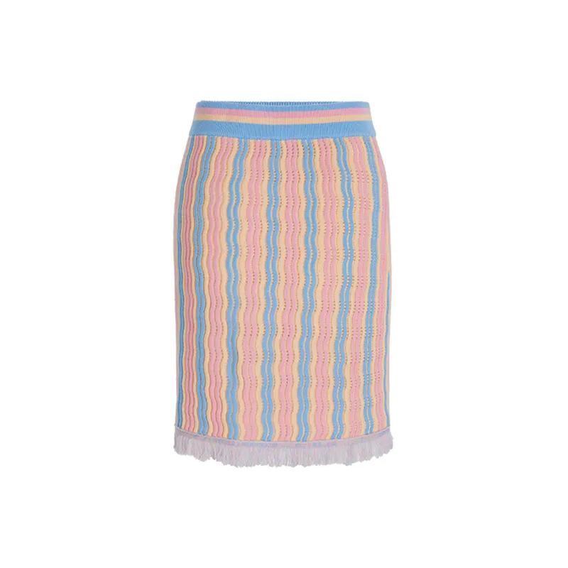 CNNAKUPENDA Casual Short Skirts Women's Lotus Color-1