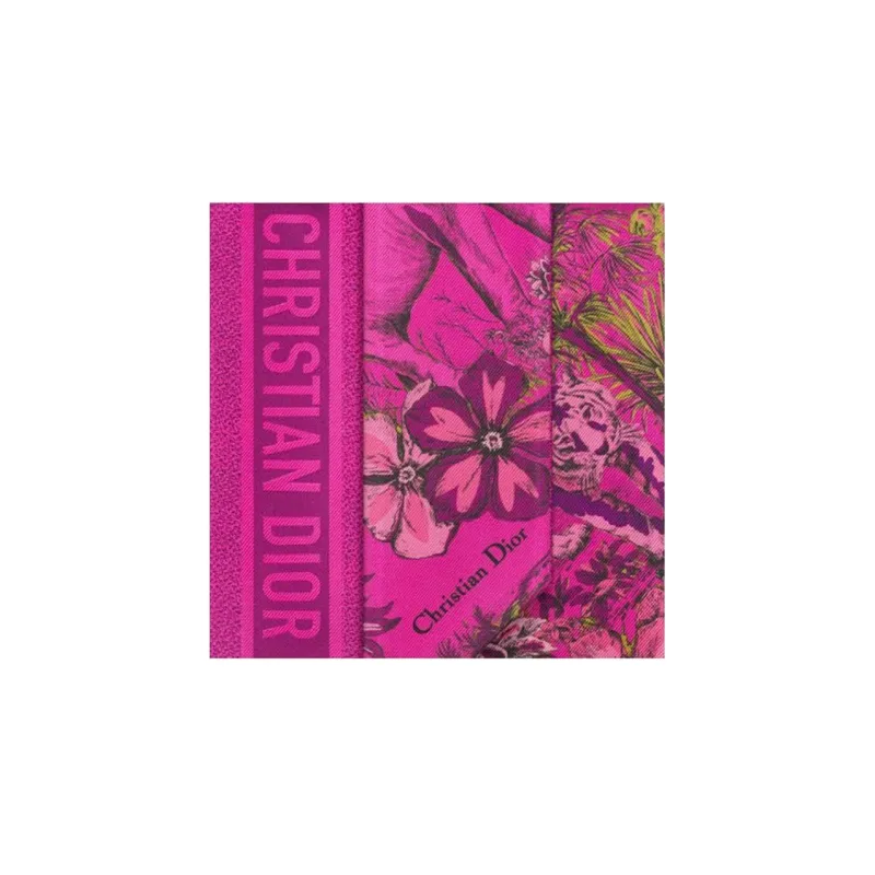 DIOR Silk Scarves Women's Purple-0