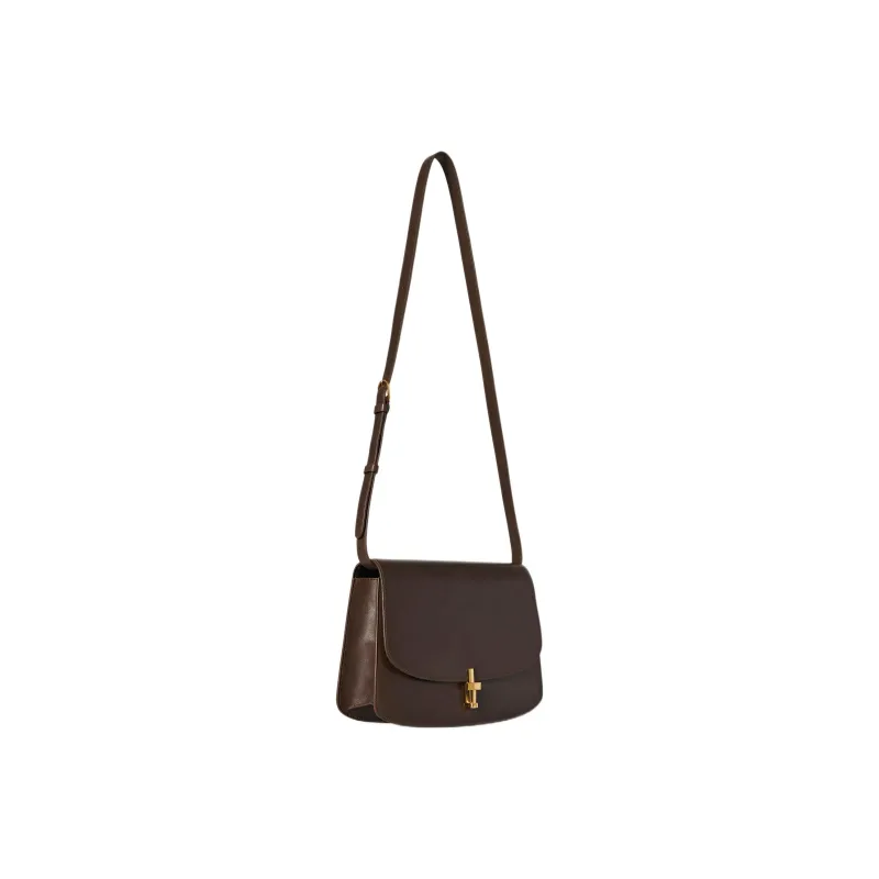 THE ROW Sofia 10 Calfskin Shoulder Bag Crossbody Bag Regular Women's Brown-2
