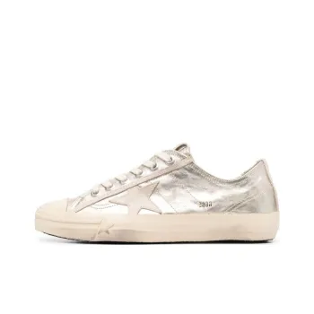 Golden Goose V Star Leather Sneakers