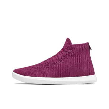 Allbirds Tree Toppers Slip-Resistant High-Top Skateboard Shoes Men's Emerald Pink