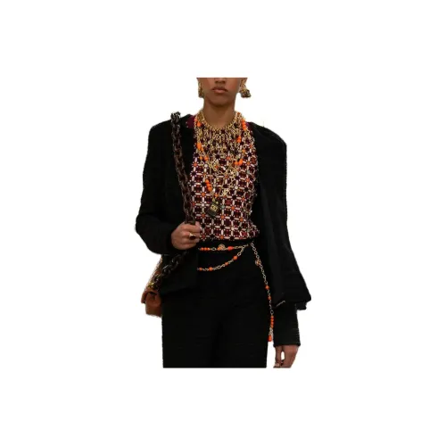 CHANEL Jackets Women's Black