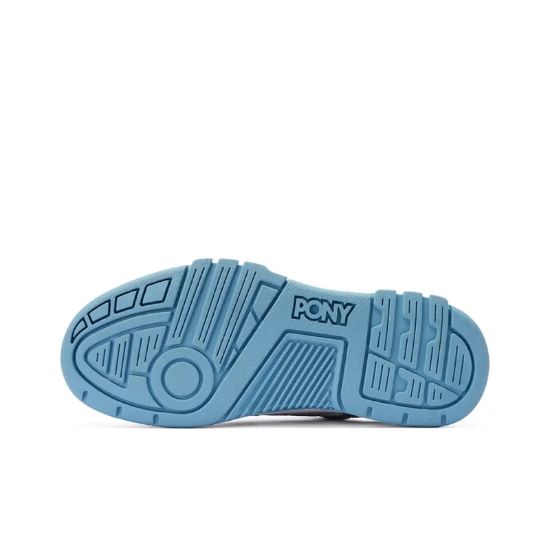 PONY Reverse Low Top Skateboard Shoes Unisex Denim Blue-4