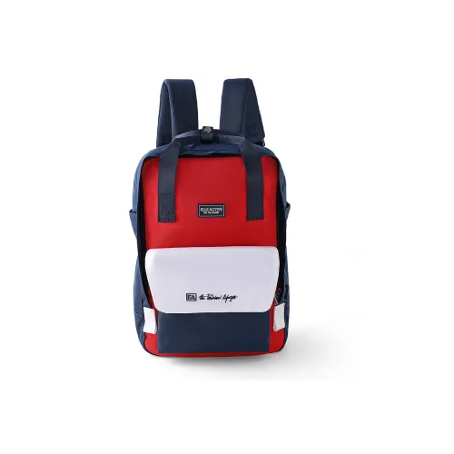 Elle Active Backpacks White/Blue Red