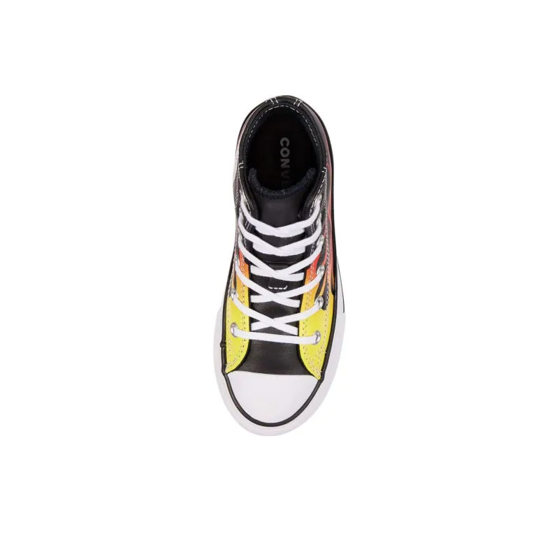 Converse Chuck Taylor All Star Flame Nero Mod 'Black Red'-3